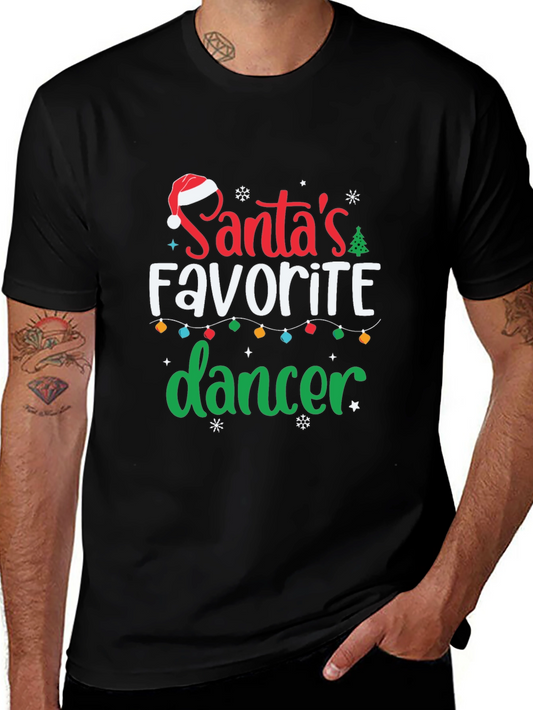 Camiseta Navideña: La Bailarina Favorita de Santa