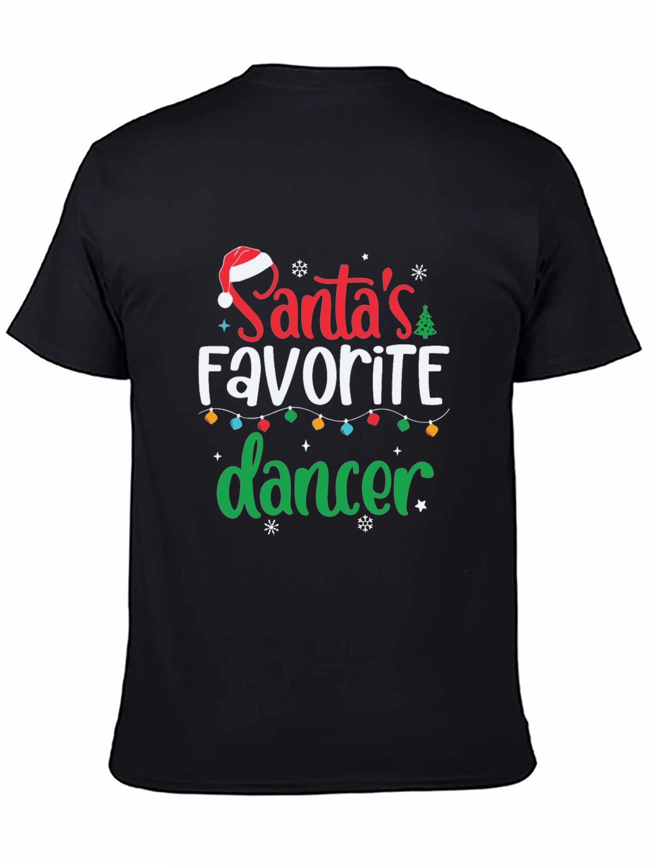 Camiseta Navideña: La Bailarina Favorita de Santa