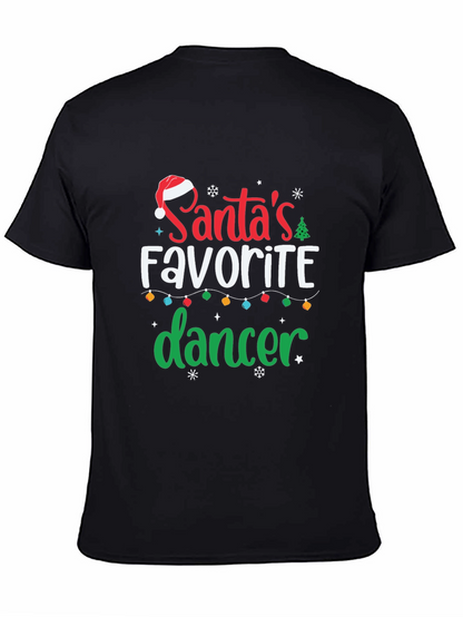 Camiseta Navideña: La Bailarina Favorita de Santa