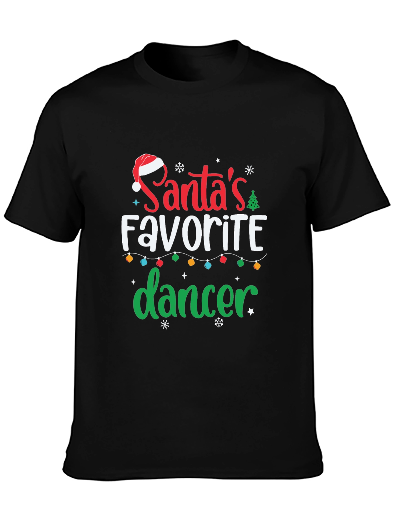 Camiseta Navideña: La Bailarina Favorita de Santa