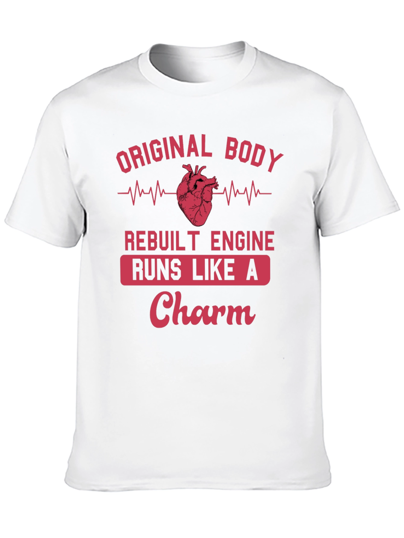 Camiseta Hombre Corazón Reconstruido