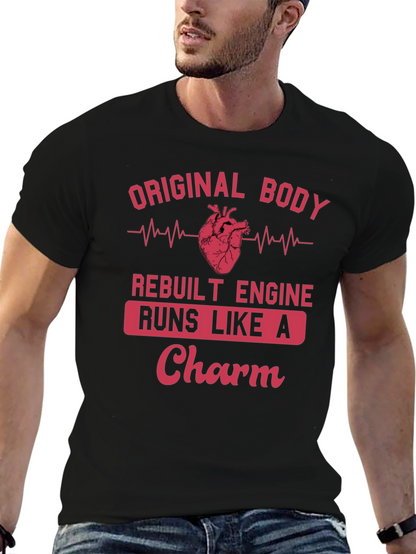 Camiseta Hombre Corazón Reconstruido