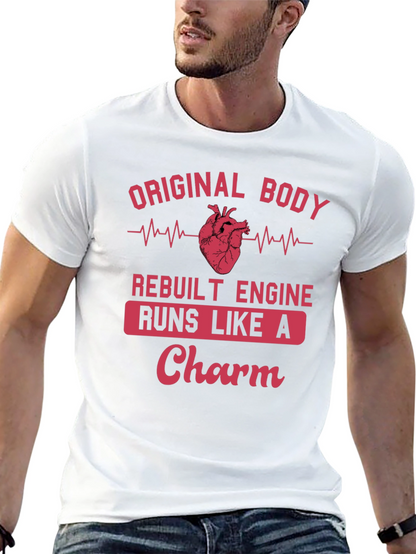 Camiseta Hombre Corazón Reconstruido