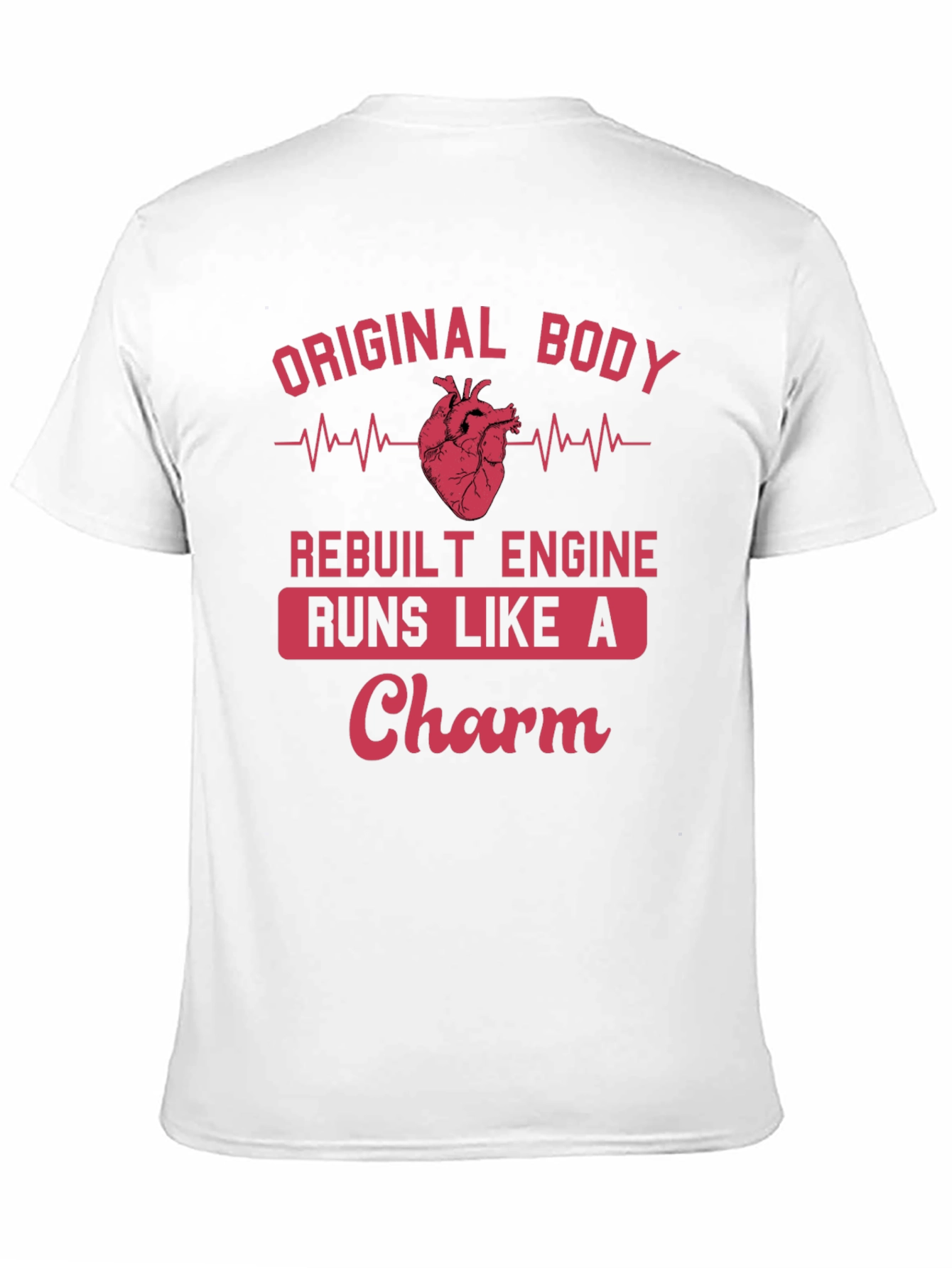 Camiseta Hombre Corazón Reconstruido