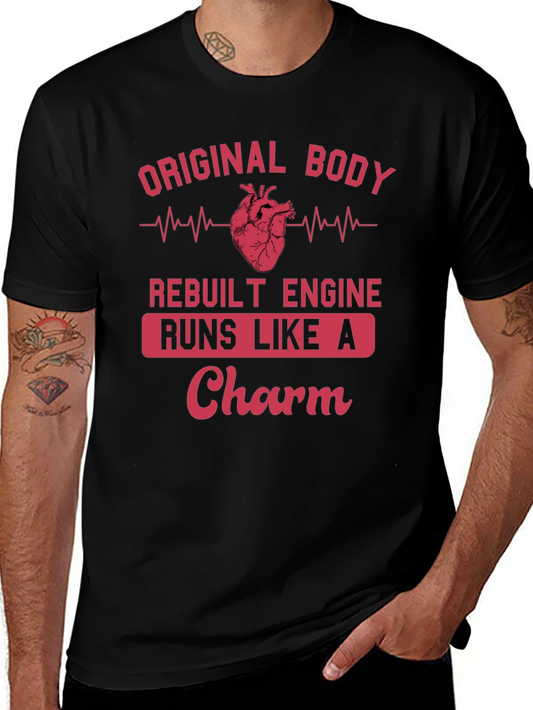Camiseta Hombre Corazón Reconstruido