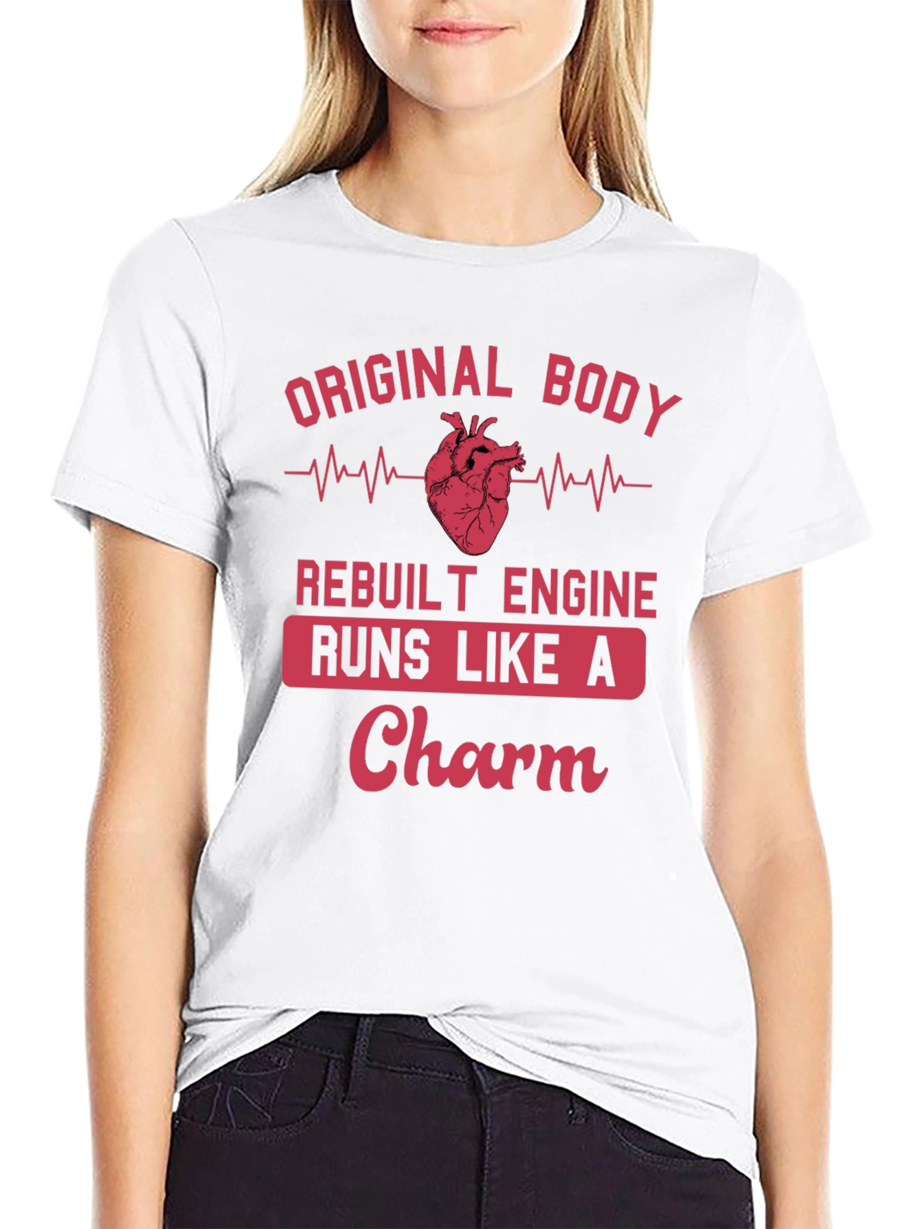 Camiseta Hombre Corazón Reconstruido