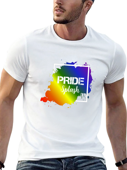 Camiseta Negra con Diseño de Orgullo Gay
