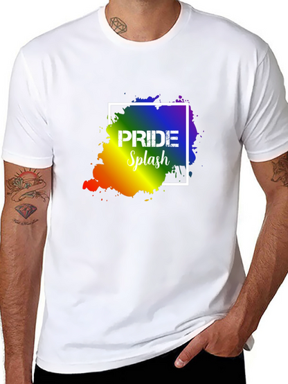 Camiseta Negra con Diseño de Orgullo Gay