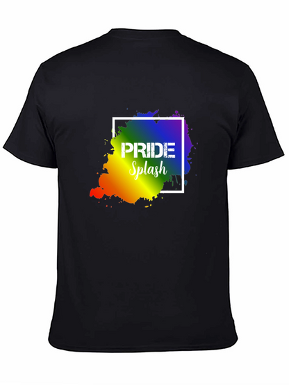 Camiseta Negra con Diseño de Orgullo Gay