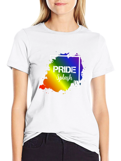 Camiseta Negra con Diseño de Orgullo Gay