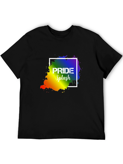 Camiseta Negra con Diseño de Orgullo Gay