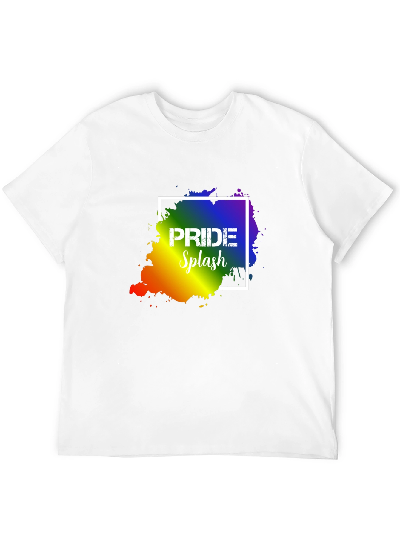 Camiseta Negra con Diseño de Orgullo Gay