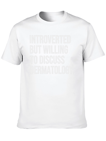 Camiseta Introvertido - Dermatología