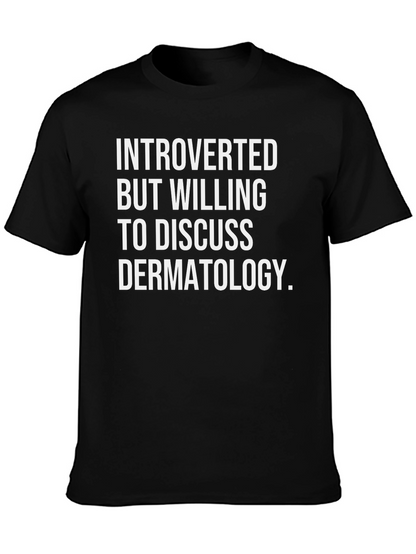 Camiseta Introvertido - Dermatología
