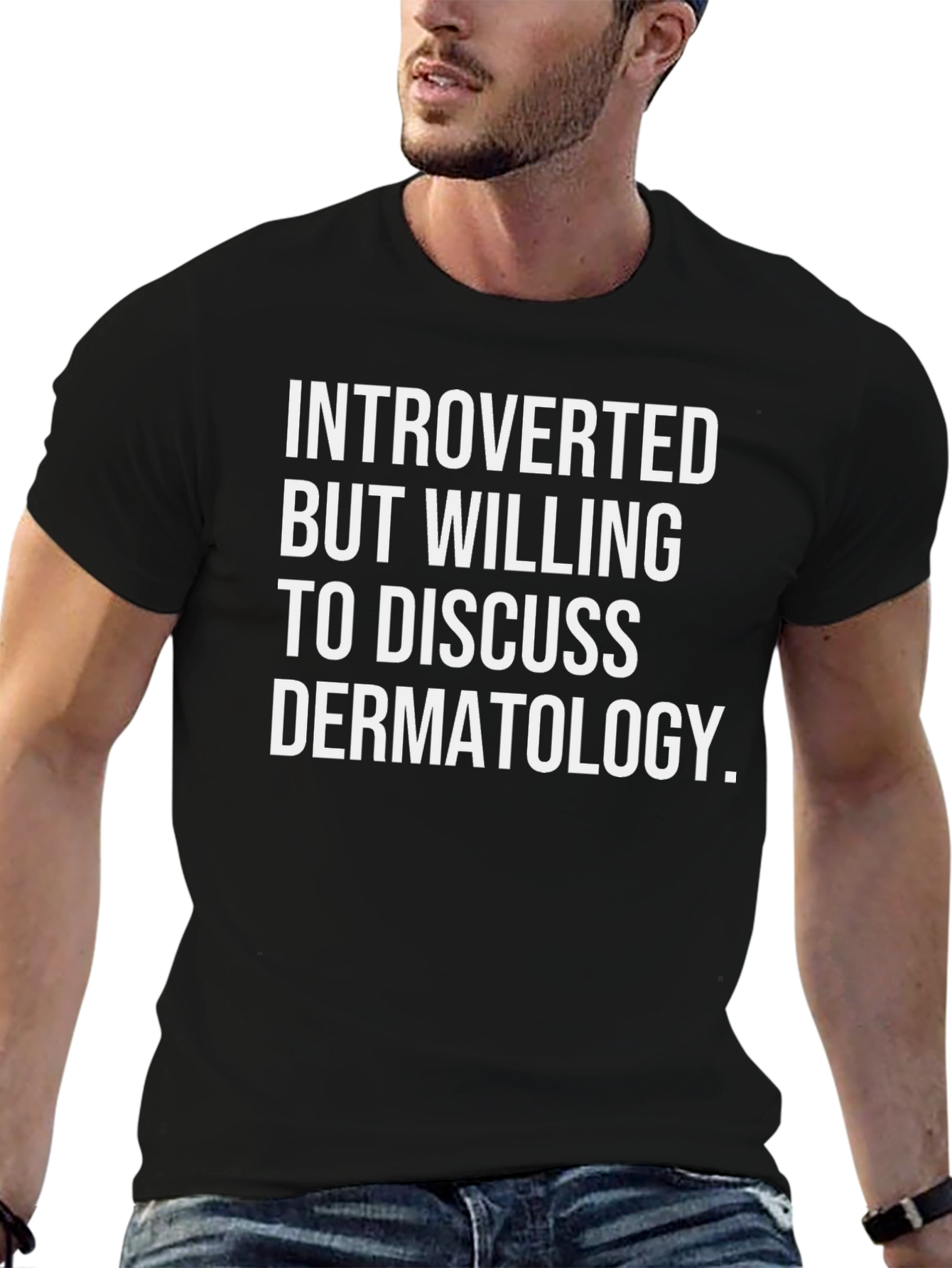 Camiseta Introvertido - Dermatología