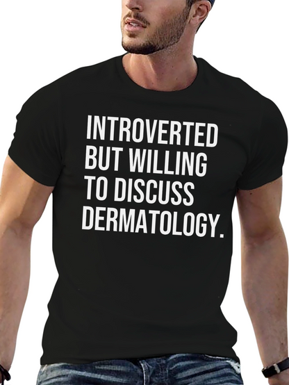 Camiseta Introvertido - Dermatología