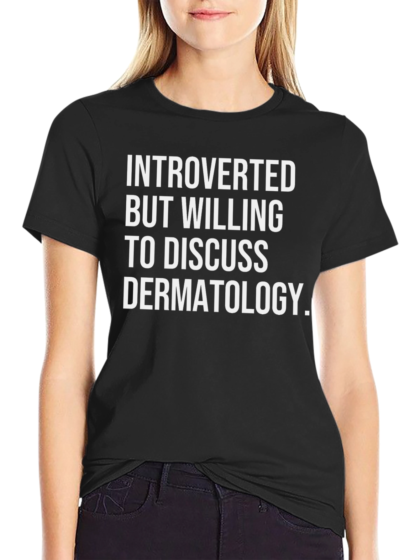 Camiseta Introvertido - Dermatología