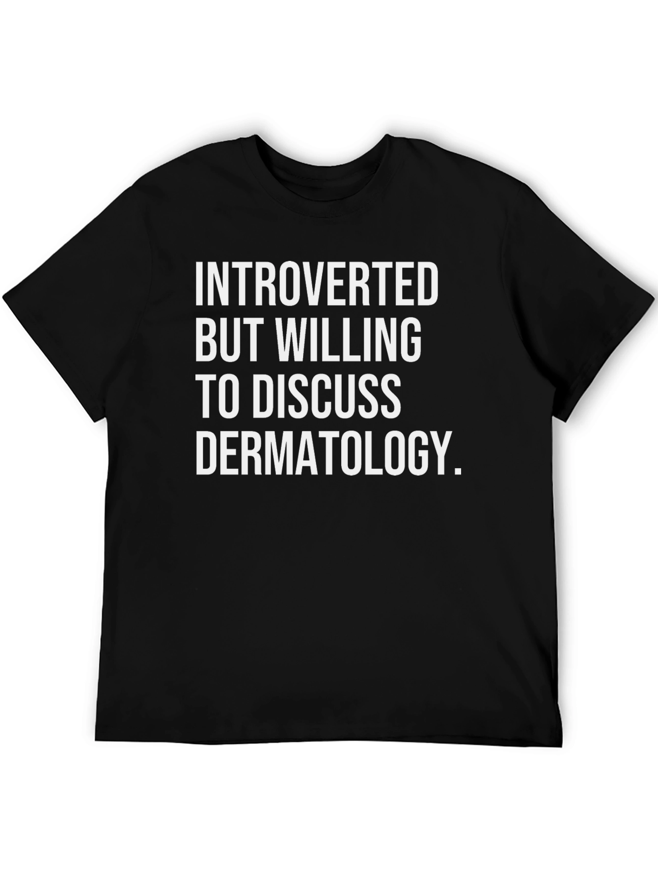 Camiseta Introvertido - Dermatología