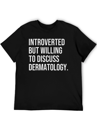 Camiseta Introvertido - Dermatología