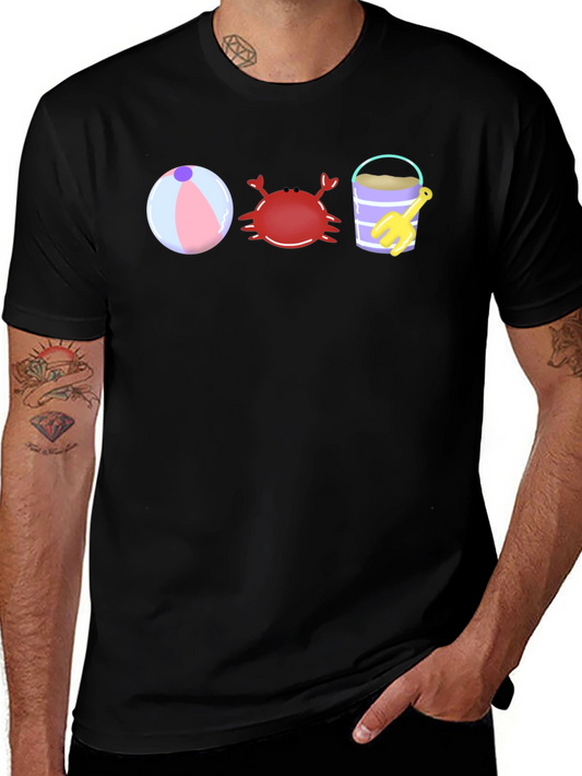 Camiseta de Playa con Diseño Divertido