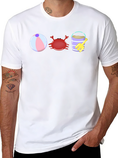 Camiseta de Playa con Diseño Divertido
